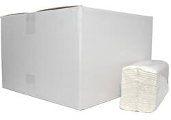 Handdoek Cleaninq C-vouw 2l 310x250mm 16x152st wit