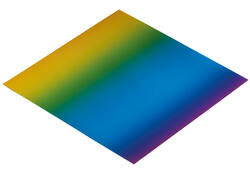 Vouwblaadjes Folia 100gr 15x15cm 100 vel regenboog
