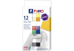 Klei Fimo effect colour pak à 12 basis kleuren