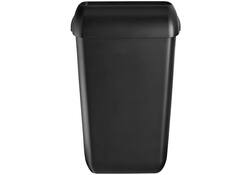 Afvalbak QuartzLine Q26 open inworp 23 liter zwart 441452D