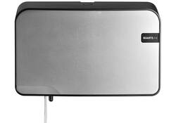 Toiletpapierdispenser QuartzLine Q2 duo zilver 441092