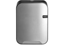 Poetspapierdispenser QuartzLine Q16 midi zilver 441194