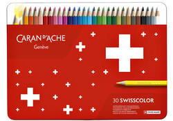 Kleurpotloden Caran d'Ache Swisscolor 30stuks ass