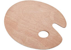 Palet Conda ovaal 20 x 30 cm 5mm berkenhout