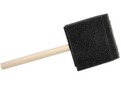 Foambrush Conda 1 25 mm 12 stuks hout