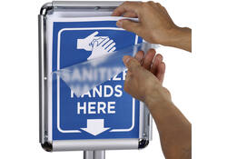 Handhygiëne infostand OPUS 2