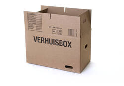 Verhuisdoos IEZZY 370x650x350 dubbelgolf bruin 7mm