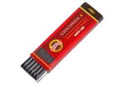 Grafietstift Koh-I-Noor gioconda 4865 4B 5,6mm 6 stuks