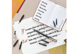 Kalligrafiepen Manuscript MC1155 deluxe 6-delig