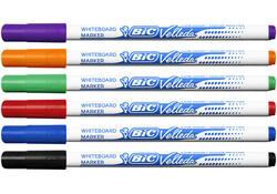 Viltstift Bic Velleda 1721 whiteboard rond fijn rood
