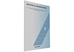 Aanwezigheidsregister Aurora A4 Franstalig 64 pagina's