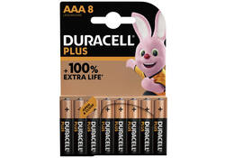 Batterij Duracell Plus 8xAAA