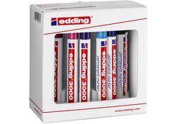 Viltstift edding 3000 rond 1.5-3mm assorti set à 10 stuks
