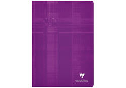 Schrift Clairefontaine A4 ruit 10x10mm 80 pagina's 90gr assorti