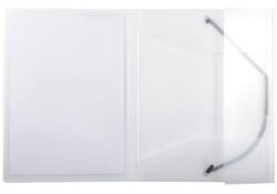Elastomap Exacompta Kreacover A4 3 kleppen PP assorti