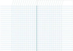 Puntenboek leraren Clairefontaine A4 72 pagina's 110gr meertalig assorti