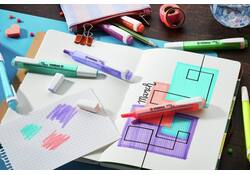 Markeerstift STABILO Swing cool 275/8 Wow assorti etui à 8 stuks