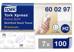 Vouwhanddoek Tork Express Multifold H2 Premium 2-laags 100st wit 600297