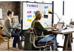Scheidingswand + whiteboard Legamaster Premium Plus 150x120cm geëmailleerd staal