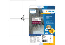 Etiket HERMA 4697 105x148mm weerbestendig wit 100stuks