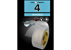 Plakband Scotch Extremium invisible 48mmx25m transparant
