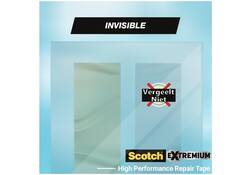 Plakband Scotch Extremium invisible 48mmx25m transparant