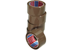 Verpakkingstape Tesa 64014 50mmx66m bruin PP
