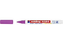 Krijtstift edding 4085 by Securit rond 1-2mm framboos