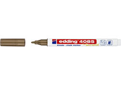 Krijtstift edding 4085 by Securit rond 1-2mm koper
