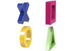 Mega Magnet Dahle Mini 45x45mm 4stuks