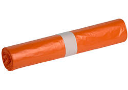 Afvalzak Powersterko HDPE T25 70x110cm 120L oranje