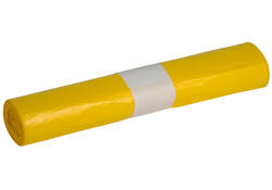 Afvalzak Powersterko HDPE T23 58x100cm 70L geel