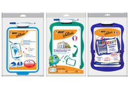 Whiteboard Bic Velleda 21x31cm inclusief stift en wisser recycle