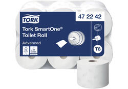 Toiletpapier Tork SmartOne® T8 advanced 2 laags 1150 vel wit 472242
