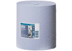Poetspapier Tork M2 Advanced 1-laags 320m blauw 128208