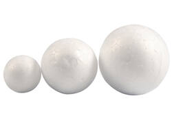 Bal Creativ Company styropor 20-30-40mm 12 stuks wit