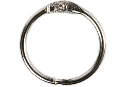 Boekbindersring Creativ Company 19mm zilver