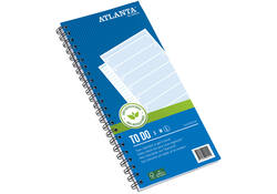 Things to do Djois Atlanta recycled papier Large 297x150mm 100vel 70gr blauw