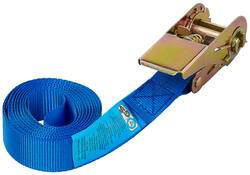 Spanband ProPlus blauw met ratel 3,5m