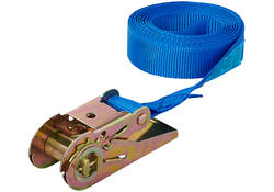 Spanband ProPlus blauw met ratel 3,5m