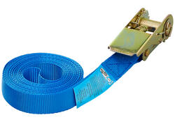 Spanband ProPlus blauw met ratel 5m