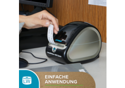 Etiket Dymo LabelWriter naamkaart 54x101mm 1 rol á 220 stuks rood