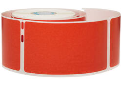 Etiket Dymo LabelWriter naamkaart 54x101mm 1 rol á 220 stuks rood