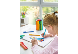 Kleurstift Faber-Castell Connector assorti cadeauset à 80 stuks