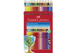 Kleurpotloden Faber-Castell 2001 assorti set à 36 stuks