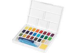 Waterverf Faber-Castell assorti palet à 24 stuks