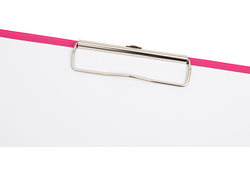 Klembord MAUL A4 staand PVC neon roze