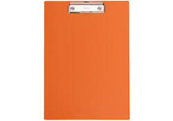 Klembord MAUL A4 staand PVC neon oranje