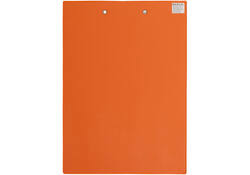 Klembord MAUL A4 staand PVC neon oranje