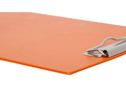 Klembord MAUL A4 staand PVC neon oranje